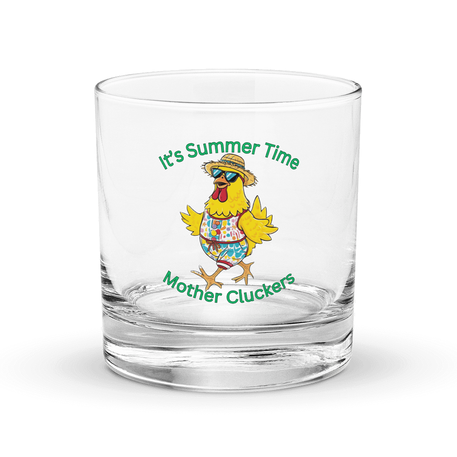 Summer Clucker Rocks Glass product image (1)