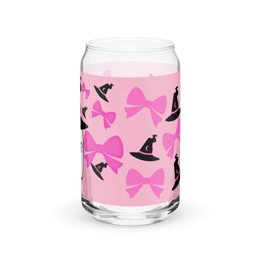 Coquette Spooky Pink Ghost Glass Tumbler product image (5)