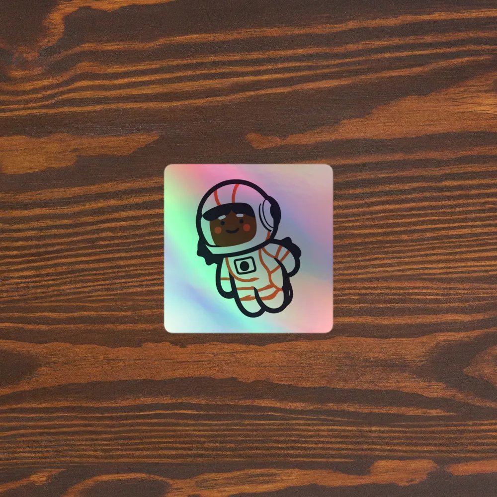 Space Odyssey Holographic Sticker Set product image (5)