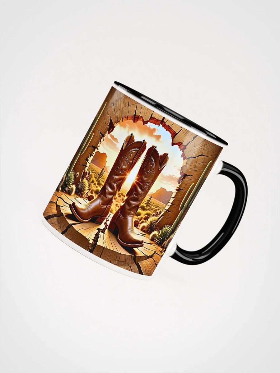 Desert Sunset Cowboy Boots Mug product image (32)
