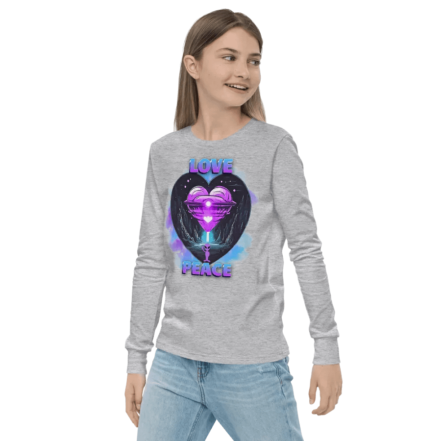 The Cosmic Love Kids Long Sleeve Tee product image (22)