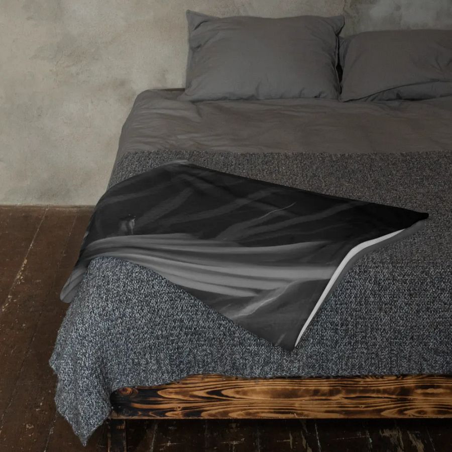 The Magpie Tree Throw Blanket product image (12)