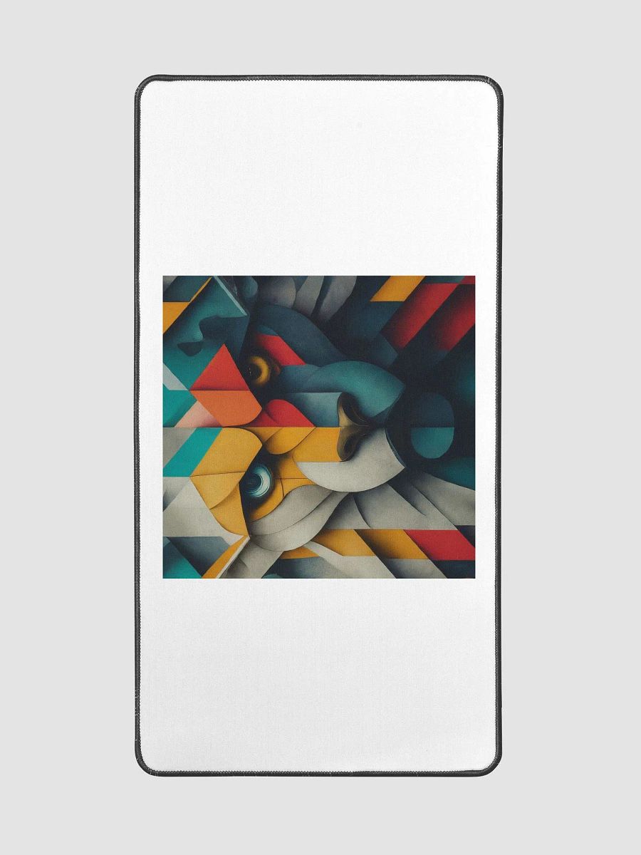 Bear Face Abstract Desk Mat product image (2)