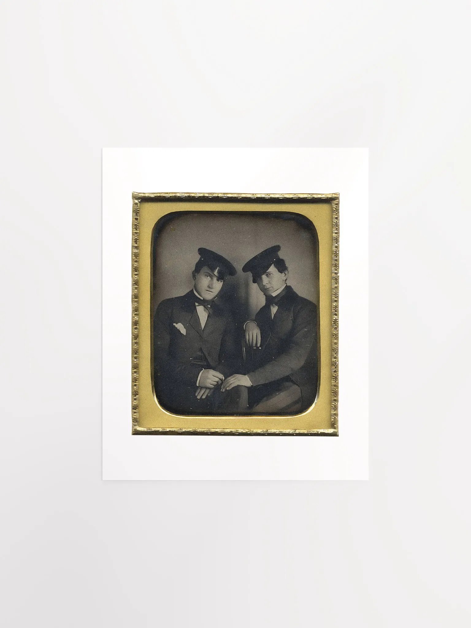 Two Gents in Caps - Print product image (1)