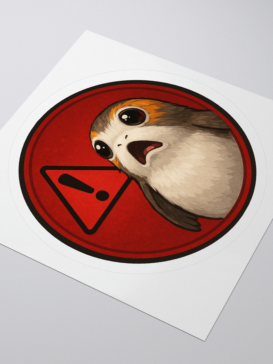 Porg Alert Sticker product image (3)