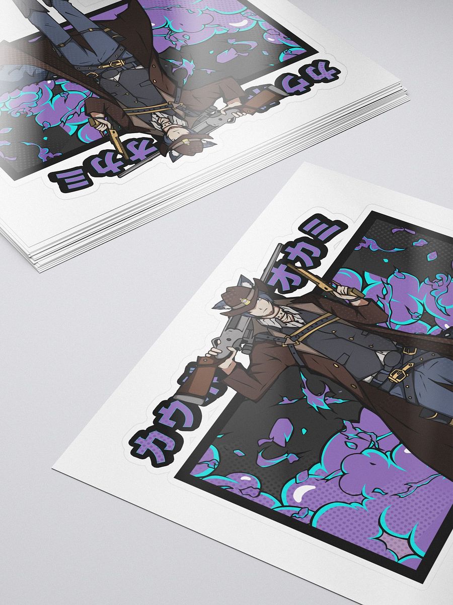 Cowboy Wolf Sticker product image (5)