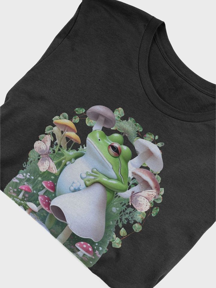 Cottagecore Frog Mushrooms T-Shirt product image (2)