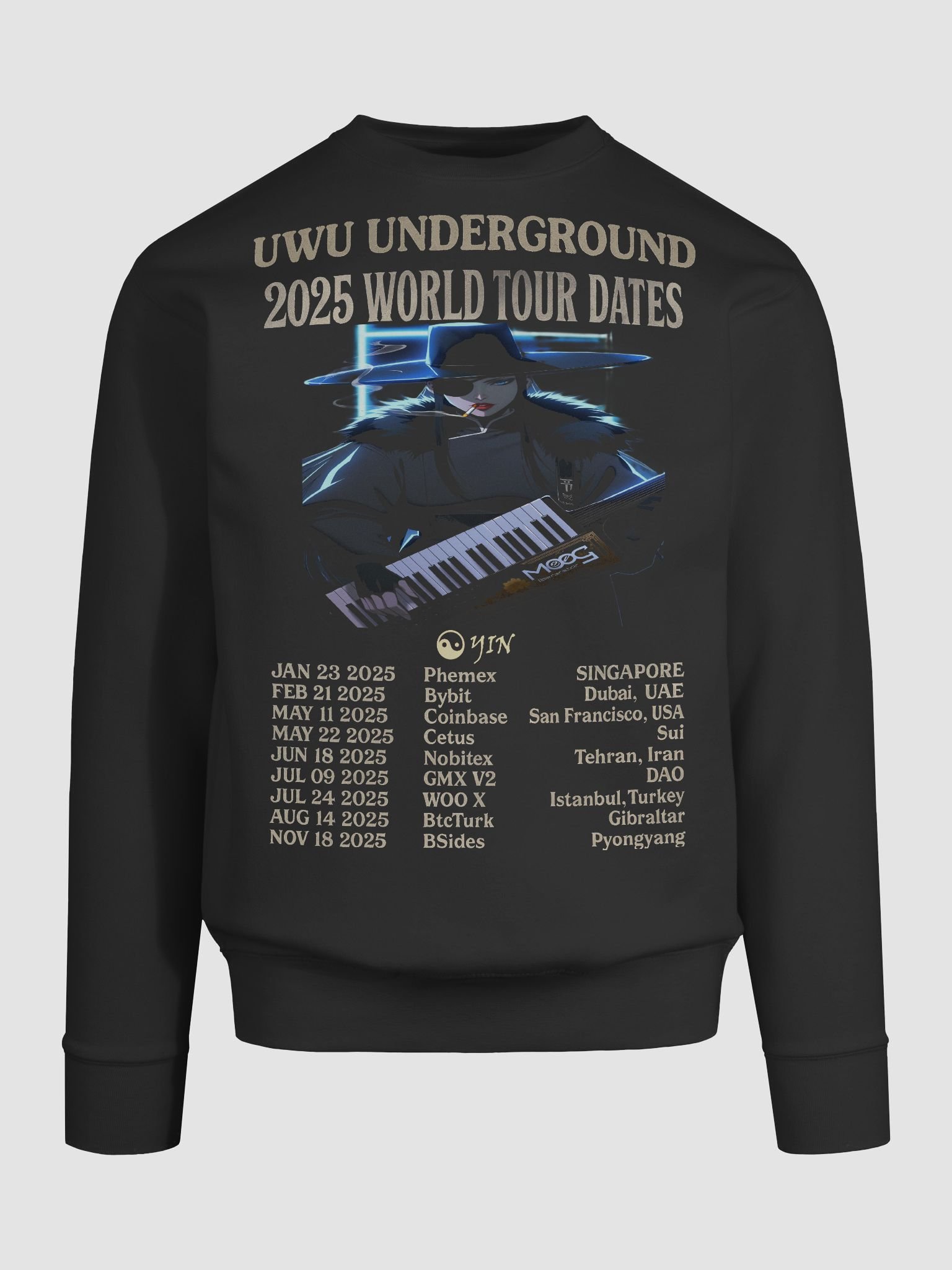 UwU World Tour - Yin - Ltd Edition - 2025 - Profile Long Shirt product image (27)