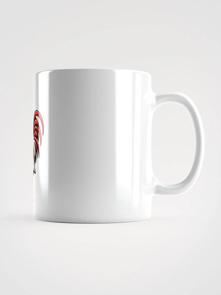 Rusty Rooster Coffee Mug in White (Cigar-Free Edition product image (2)
