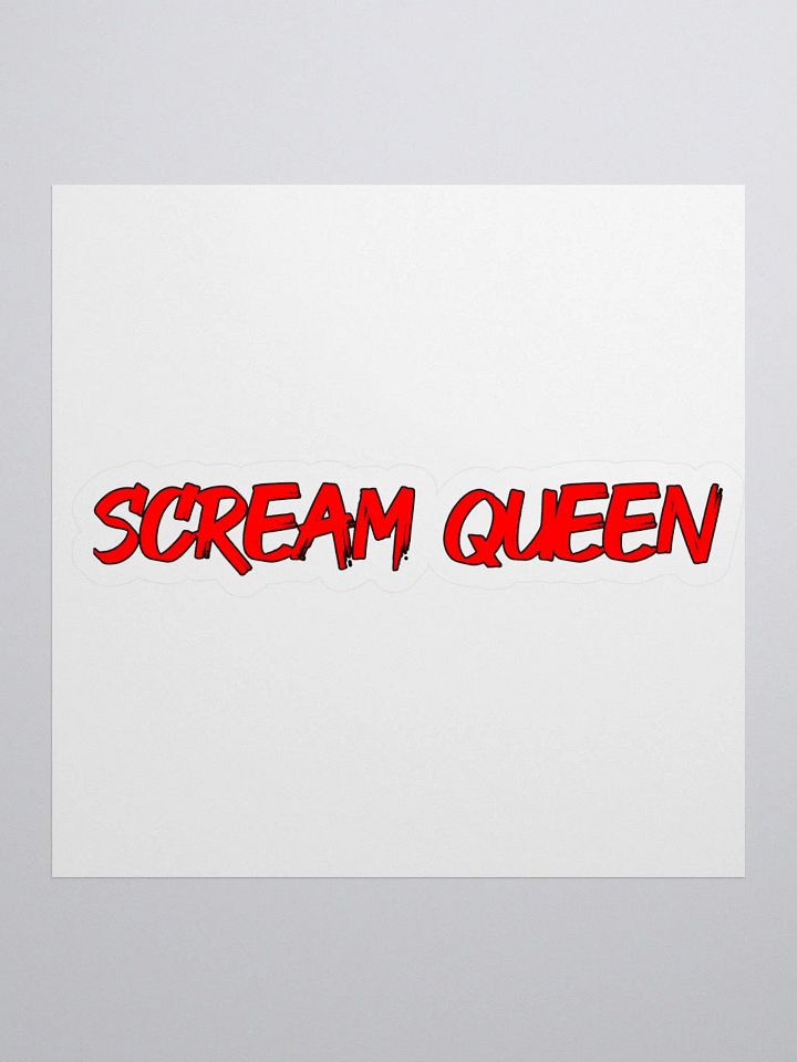Scream Queen sticker product image (1)
