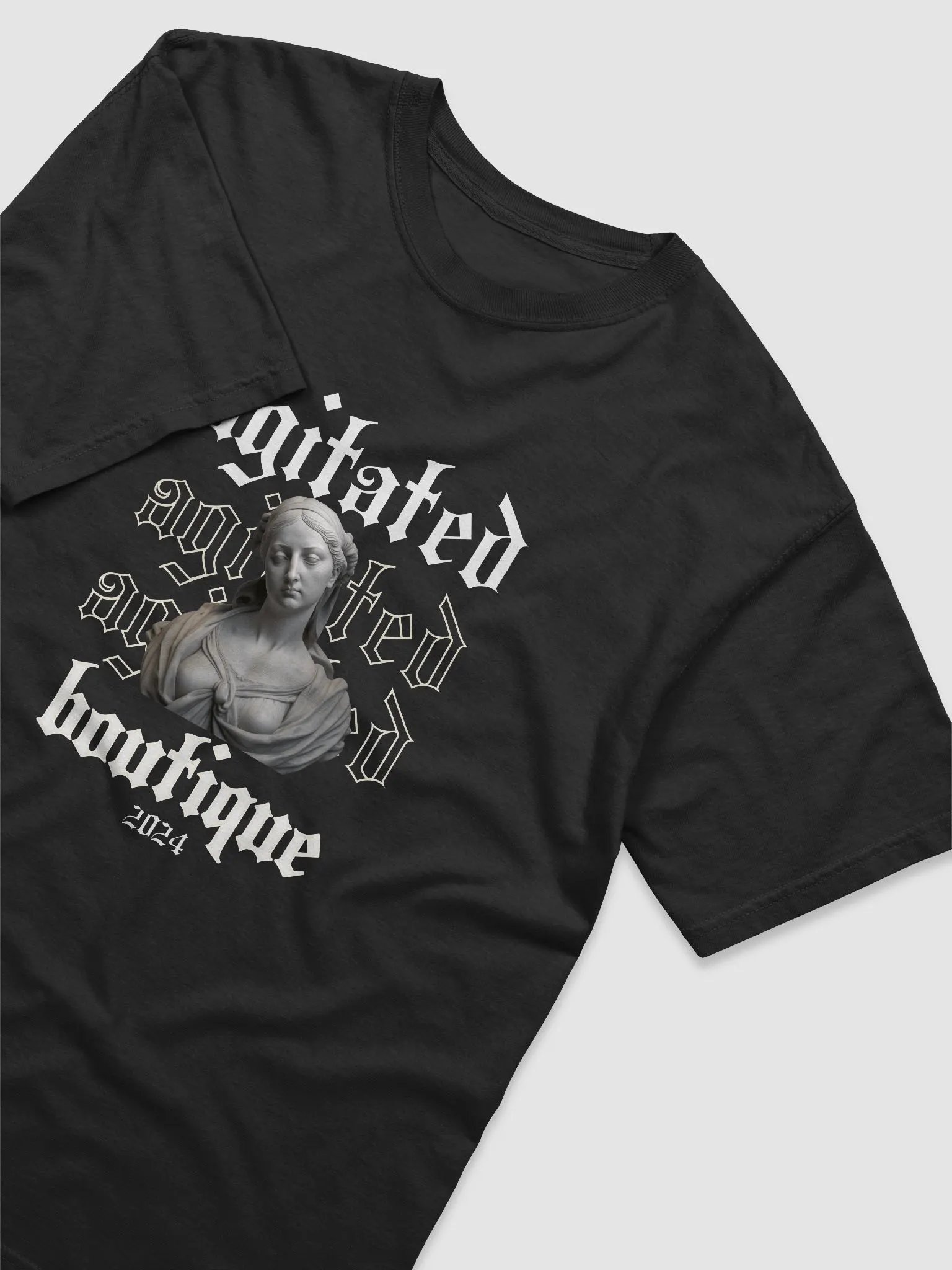 Agitated Boutique 2024 Black Tee product image (3)