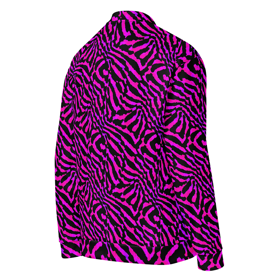 Purple Zebra Bomber Jacket product image (4)