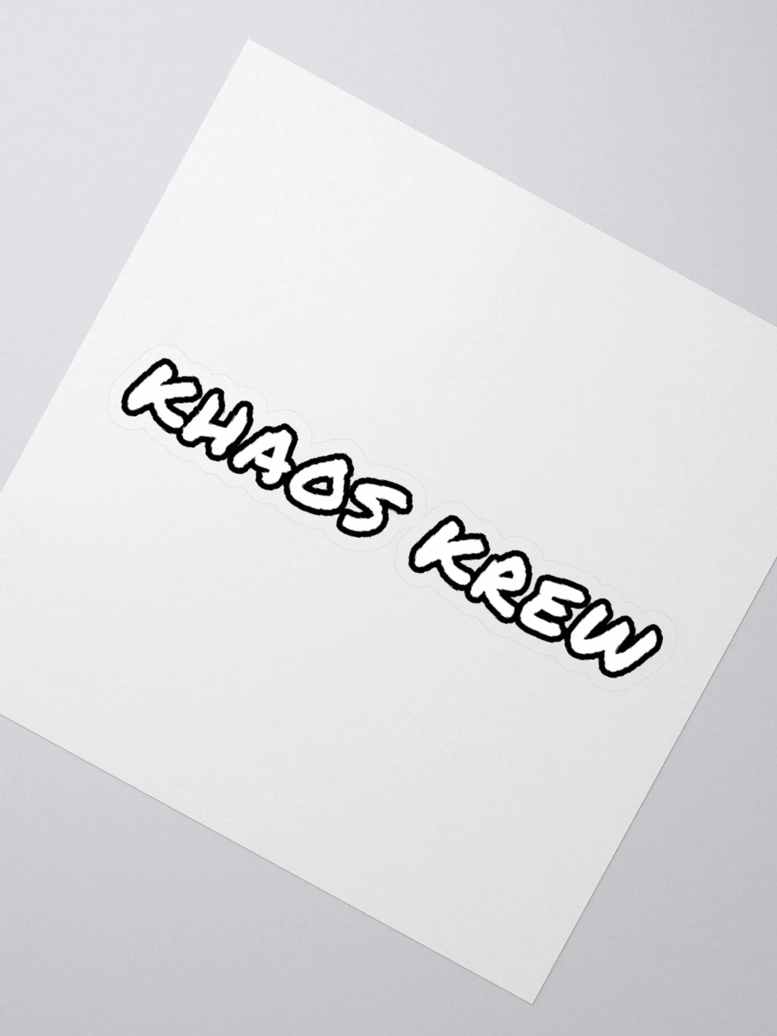Khaos Krew Sticker product image (2)