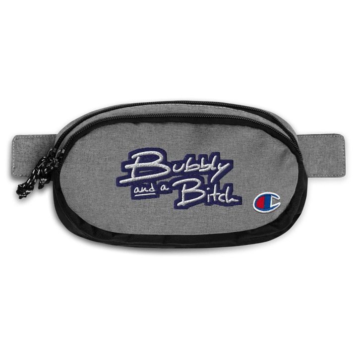 Bubbly and a B*tch (navy bubble design 2) champion fanny pack product image (1)