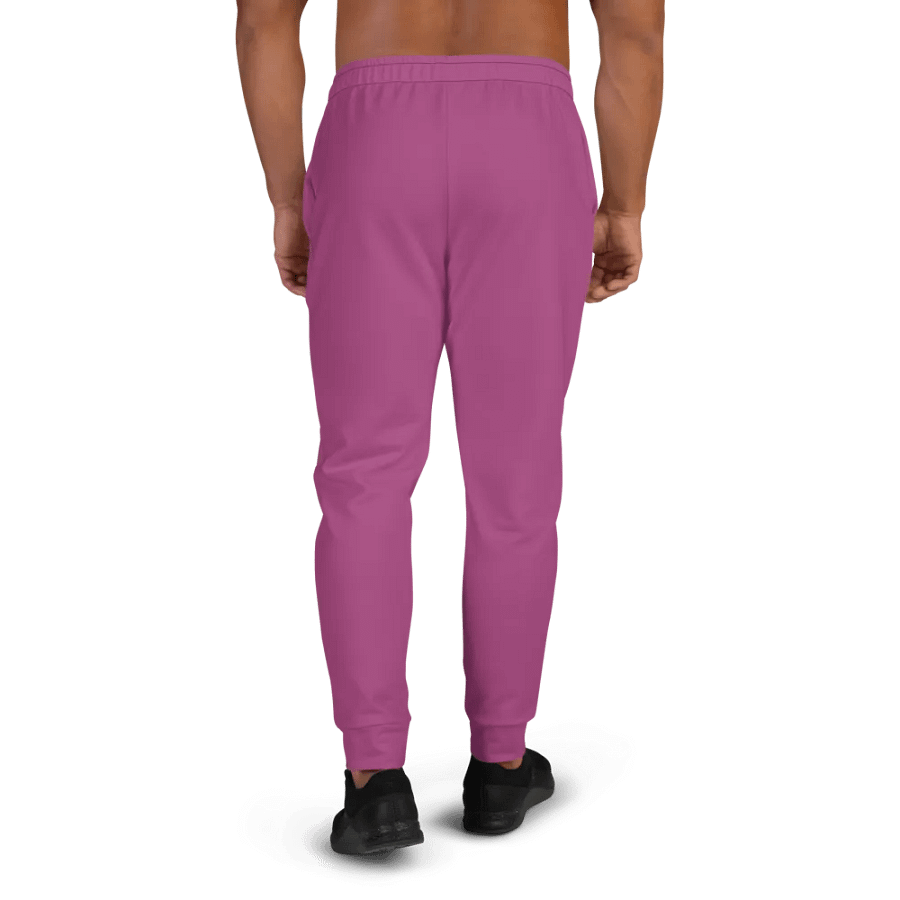 Plain Plum Purple True Summer Recycled Polyester Premium Men's Joggers by Treasure Pie product image (4)