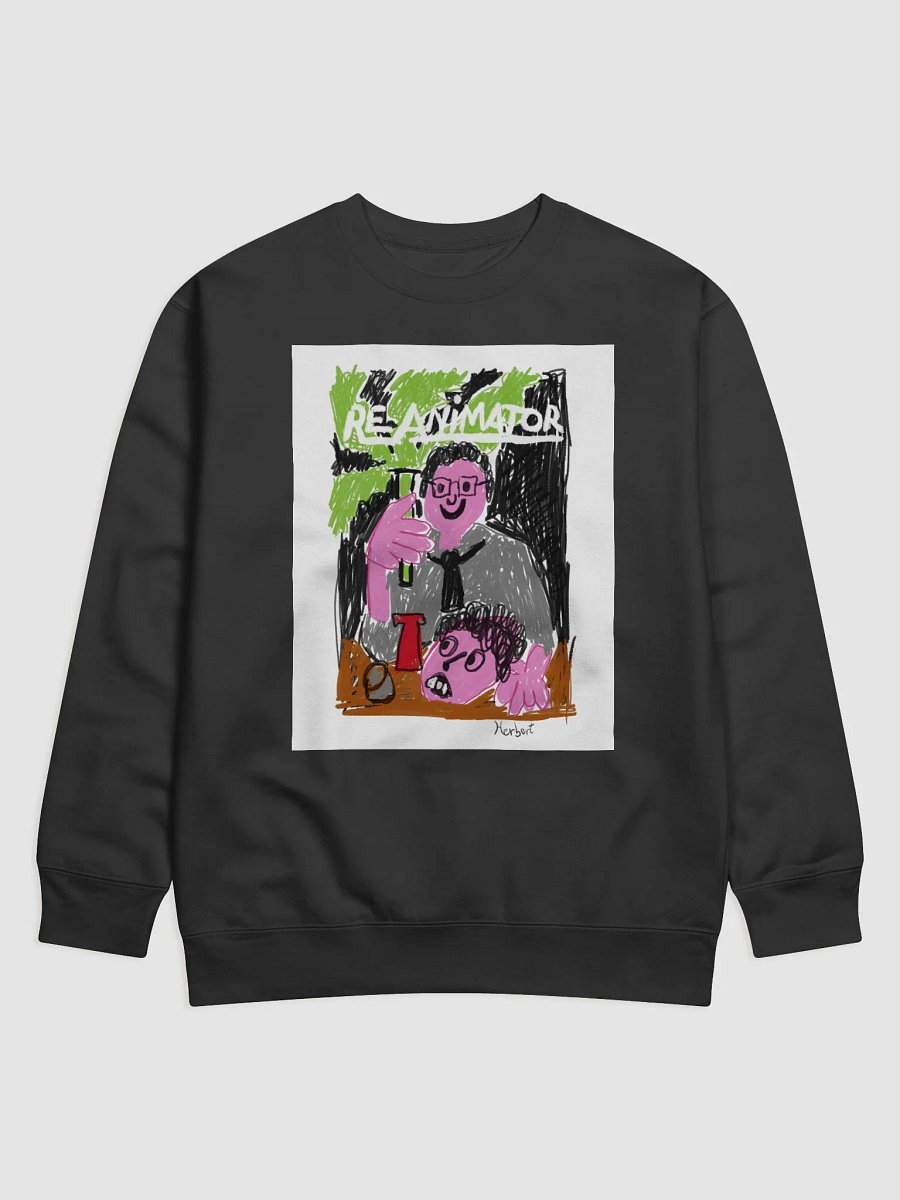 😱 "RE-ANIMATOR" CreepyKids Unisex Horror Inspired Sweater Funny 80's Movie🧪 product image (1)