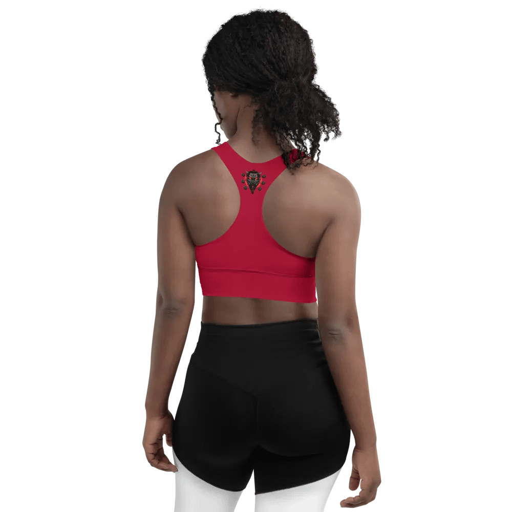 oni BARBELL CLUB BLOOD RED sports bra product image (5)