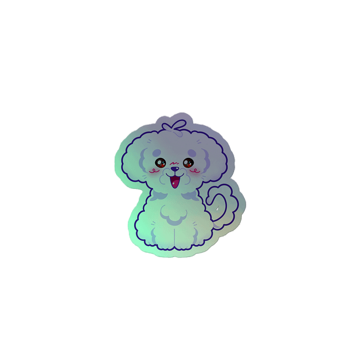 RamenDoodlesCafe Mascot Holographic Sticker product image (2)
