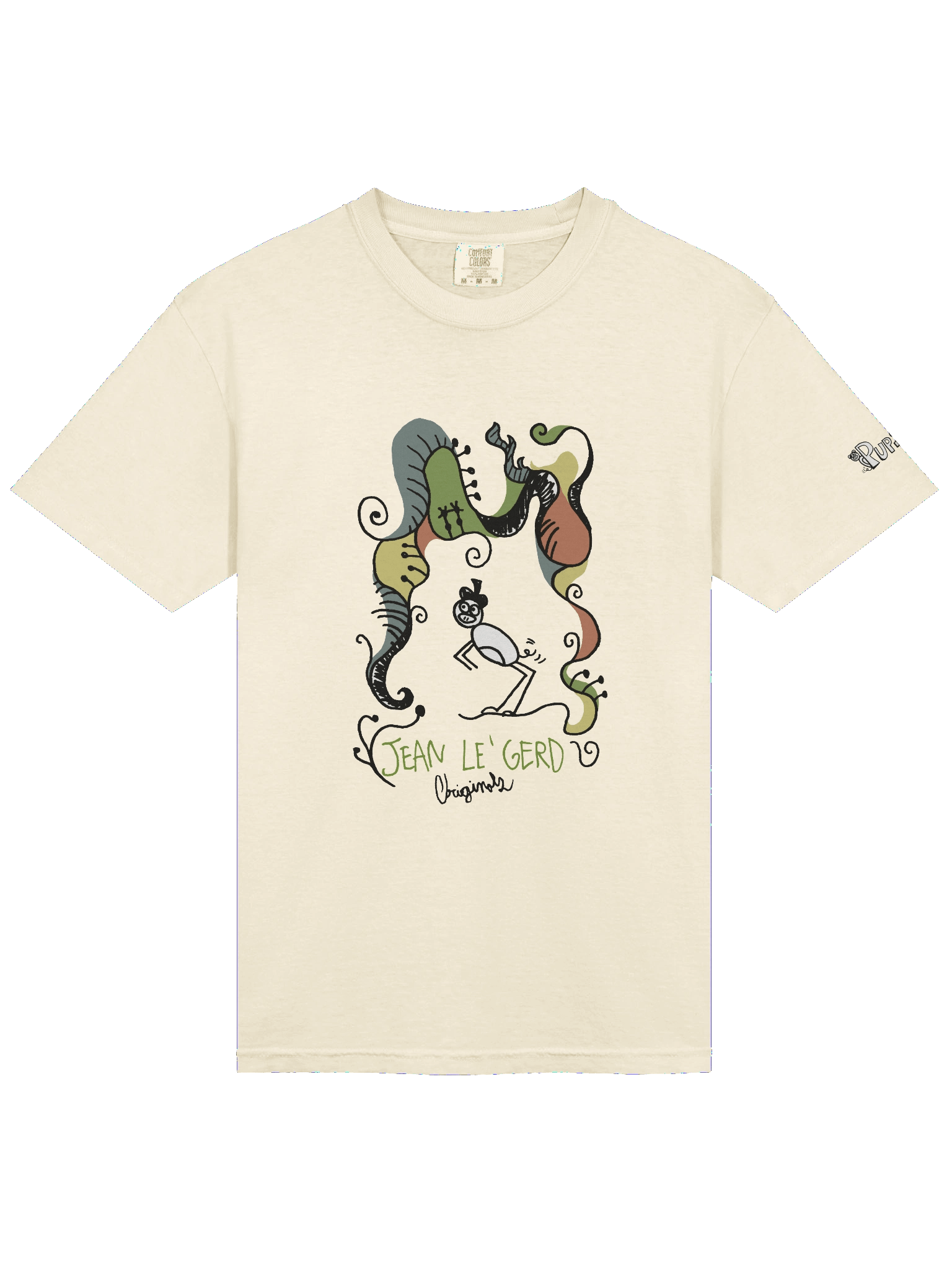 'Jean Le'Gerd' Pupsies! Heavyweight T-Shirt product image (3)