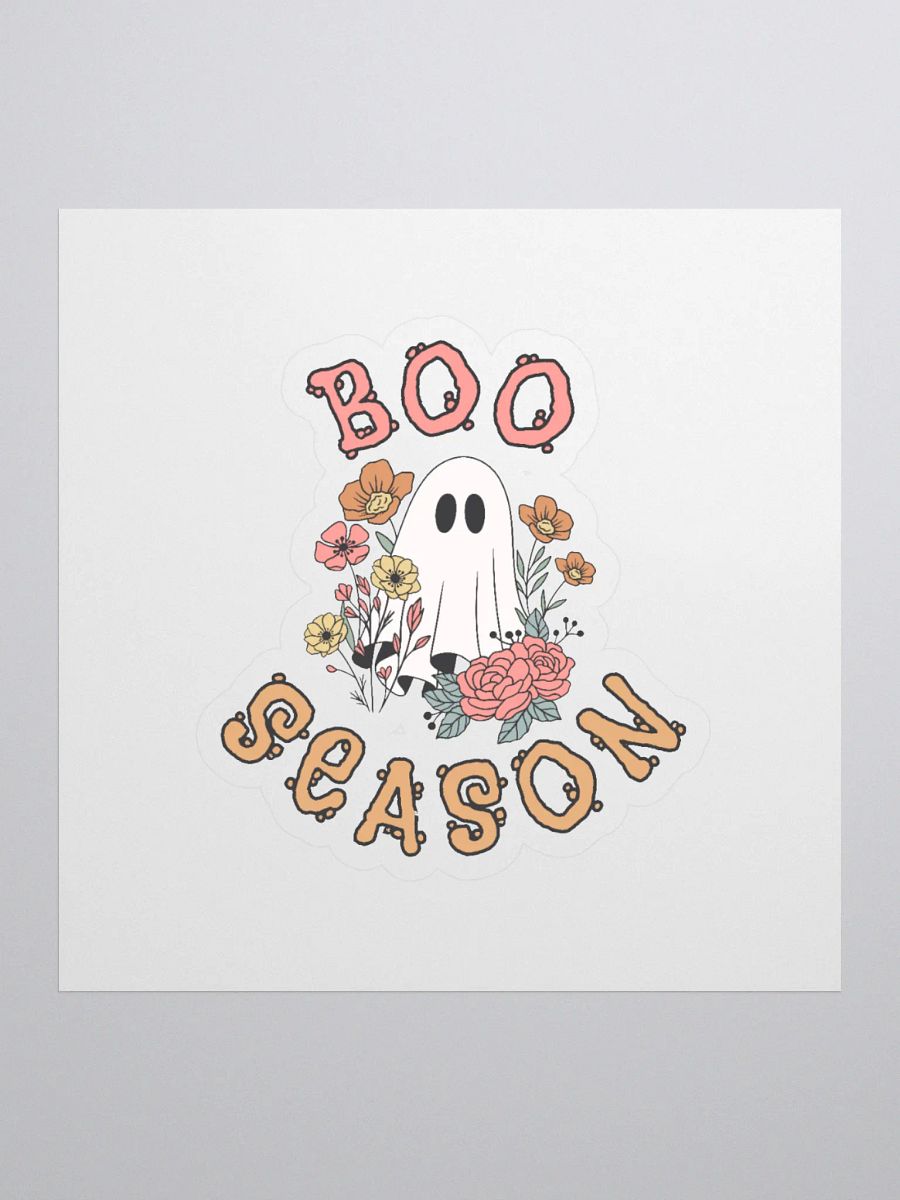 Whimsical Ghost Kiss Cut Stickers product image (1)
