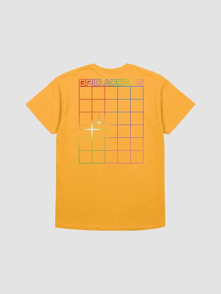 Yellow Grid Access T-Shirt product image (2)