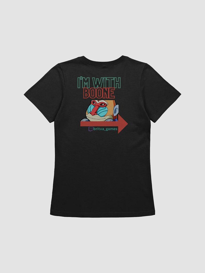 I'm with Boone! Woman's Relaxed-fit Tee product image (2)