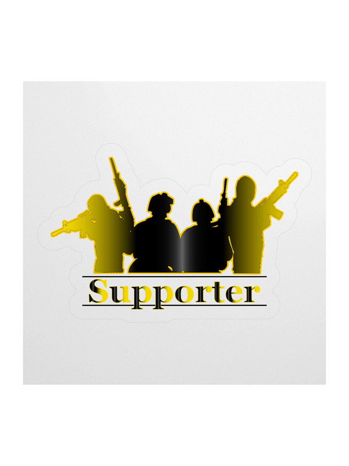 Supporter Stickers (Gold) product image (4)