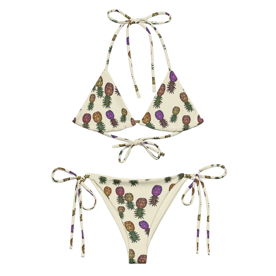 Upside-down Pineapple Swinger Pineapples Print Color Mix bikini product image (20)