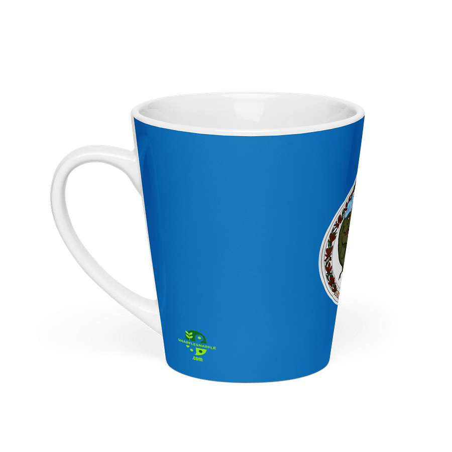 Virginia Flag - Sick Tyrannosaurus Rex Edition Latte Mug product image (1)