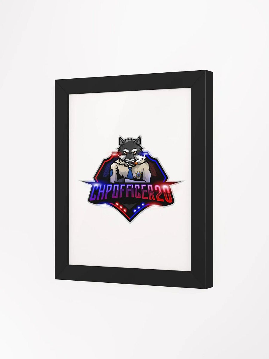 Wolf Badge Emblem Matte Poster product image (80)