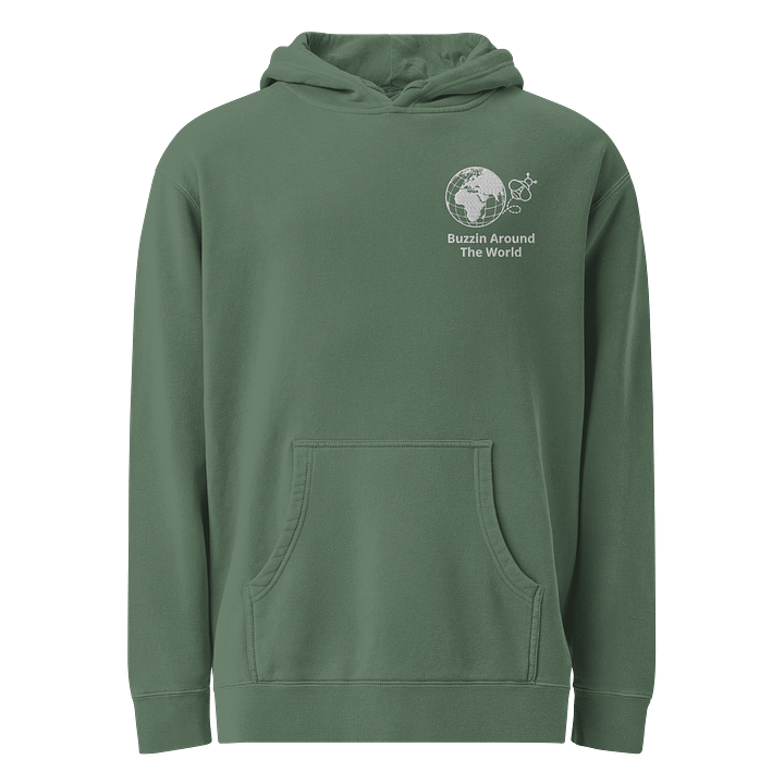 Buzzin Around the World Globetrotter Vintage Hoodie product image (2)