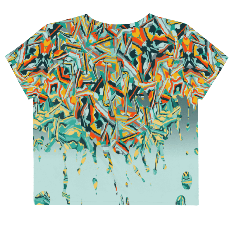 Colorful Destruction | Crop Tee product image (7)