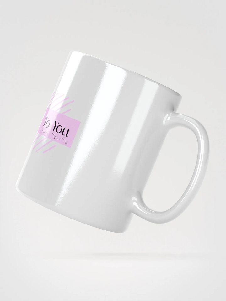 Pink/White Coffee Mug: Be Kind To You product image (2)