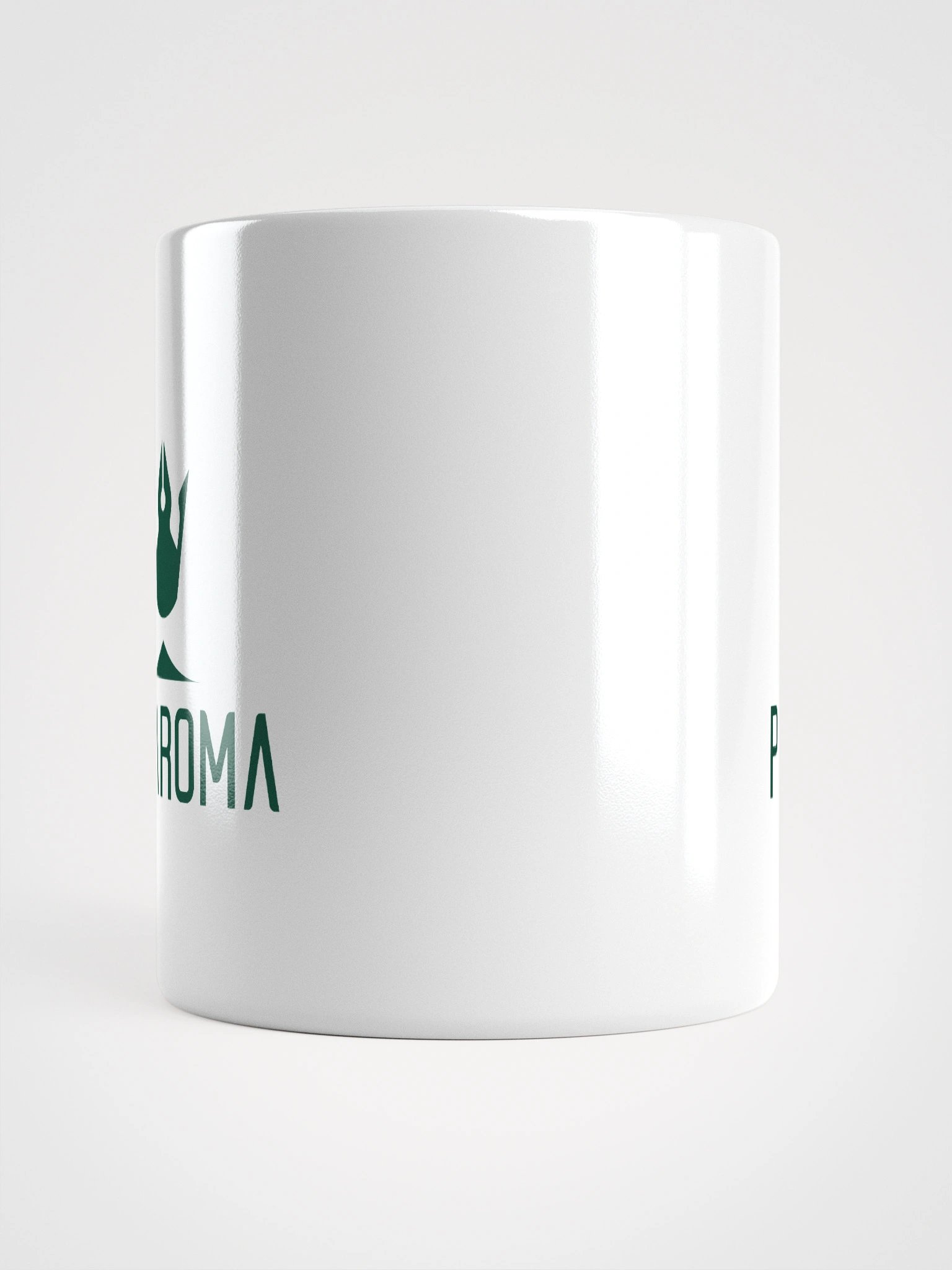 Pixaroma Green Logo White Mug product image (10)
