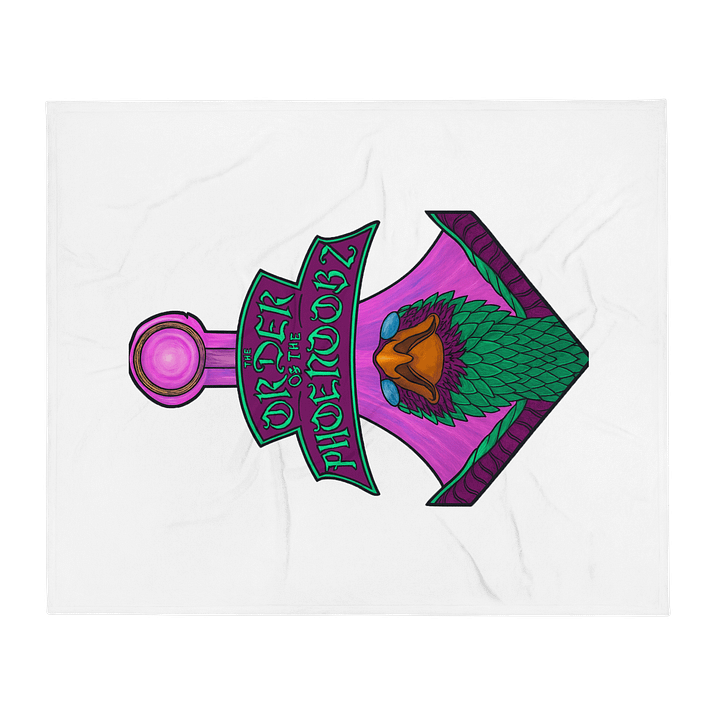 The Order of the Phoenoobz Team Throw Blanket product image (3)