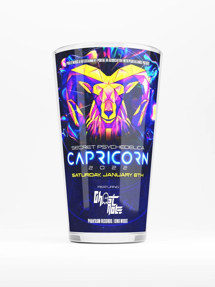 Capricorn 2022 Shaker Pint Glass product image (1)