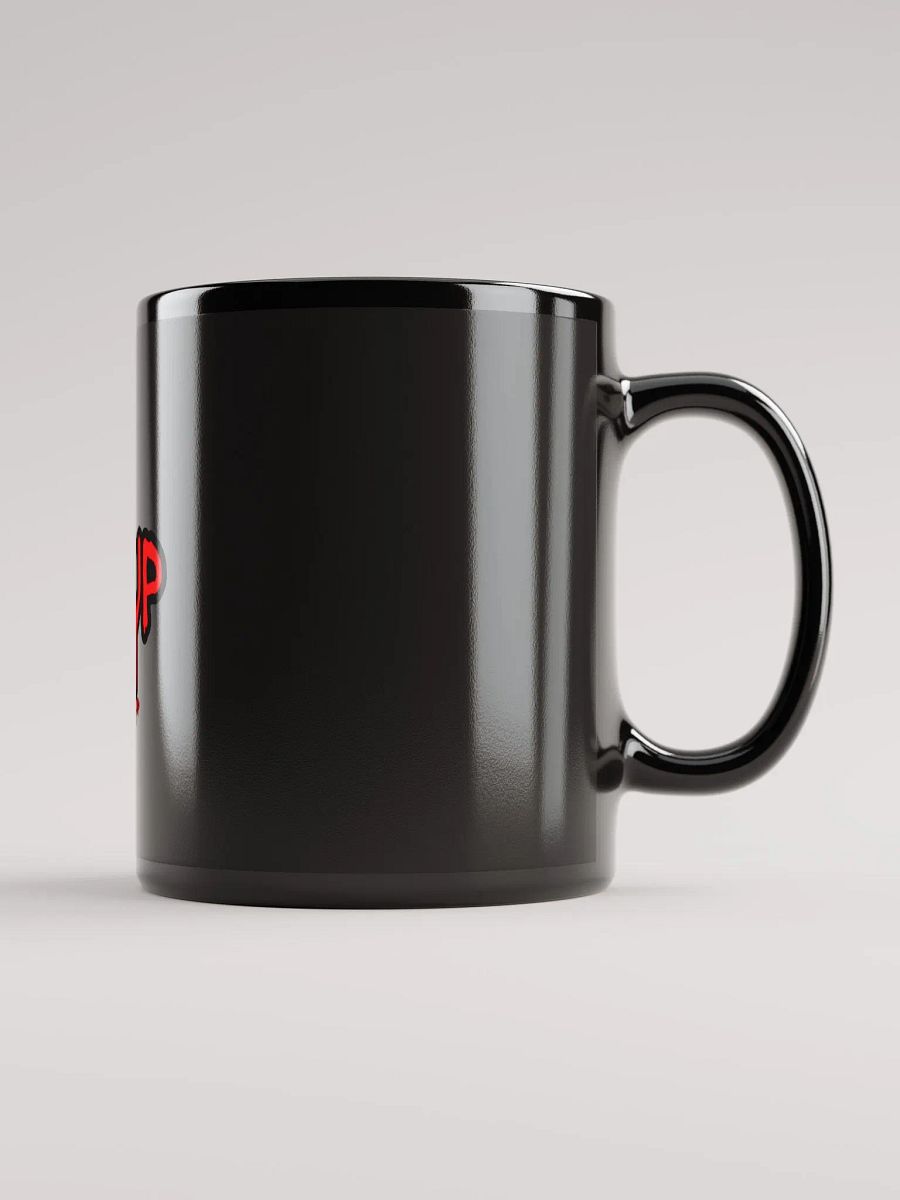 NGUP NeverGiveUp Black Glossy Mug product image (1)
