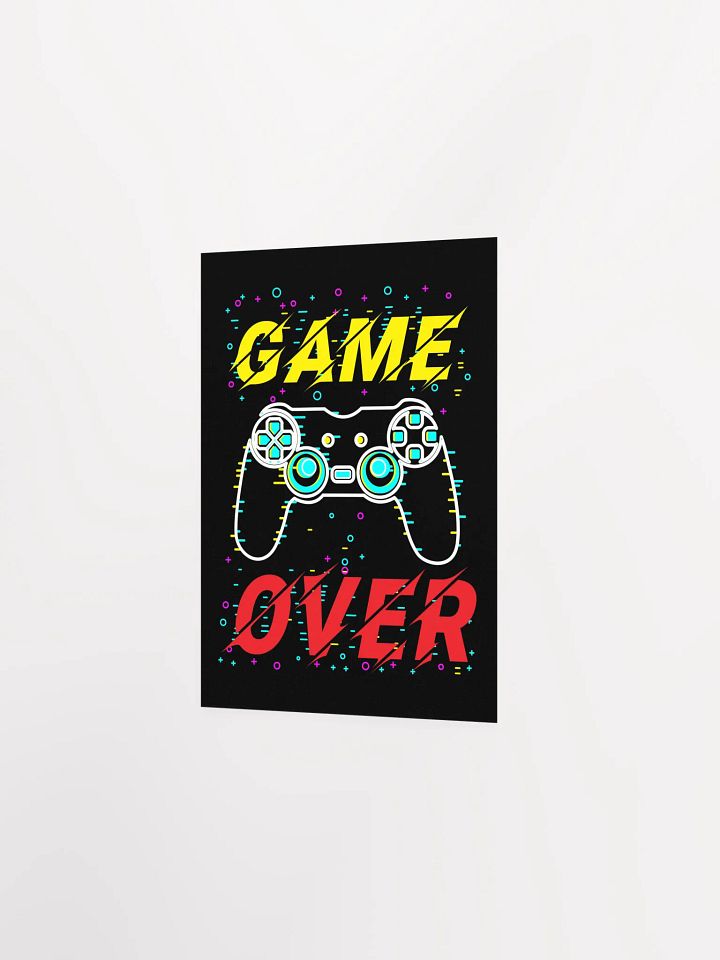 Game Over Matte Poster product image (2)