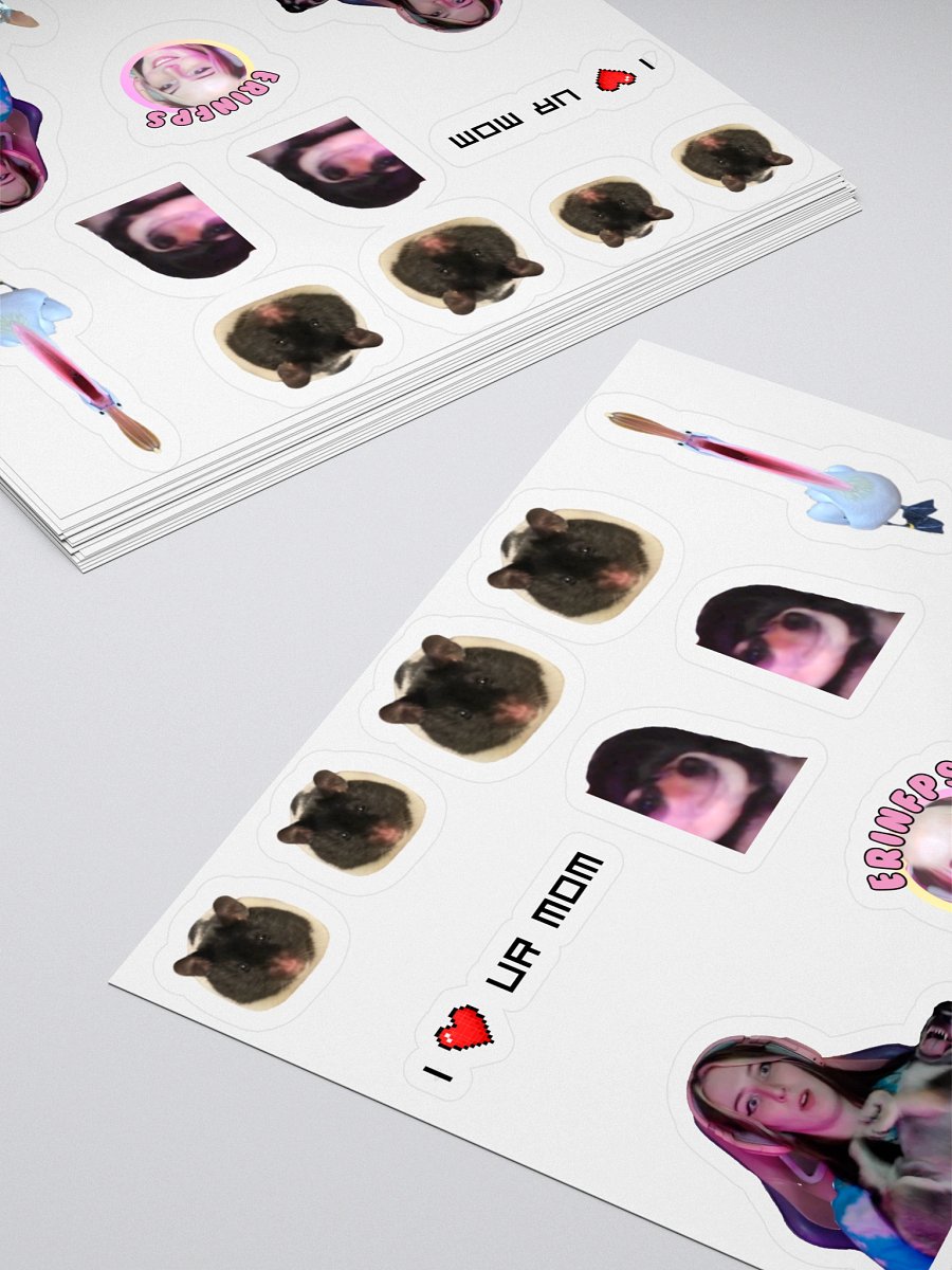 animal friends sticker sheet product image (4)