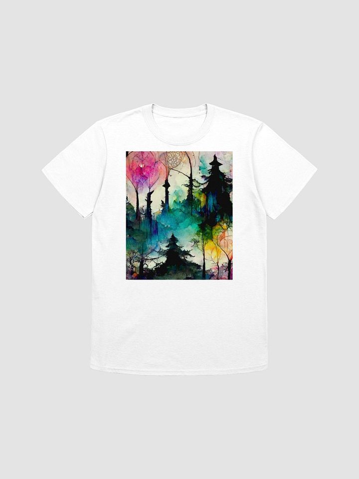 Dreamy Forest Watercolor T-Shirt product image (1)