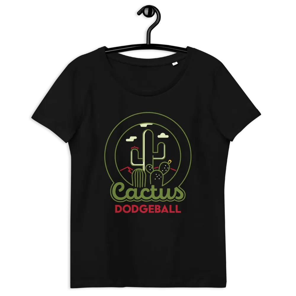 Cactus Dodgeball Women's Fitted Tee product image (12)
