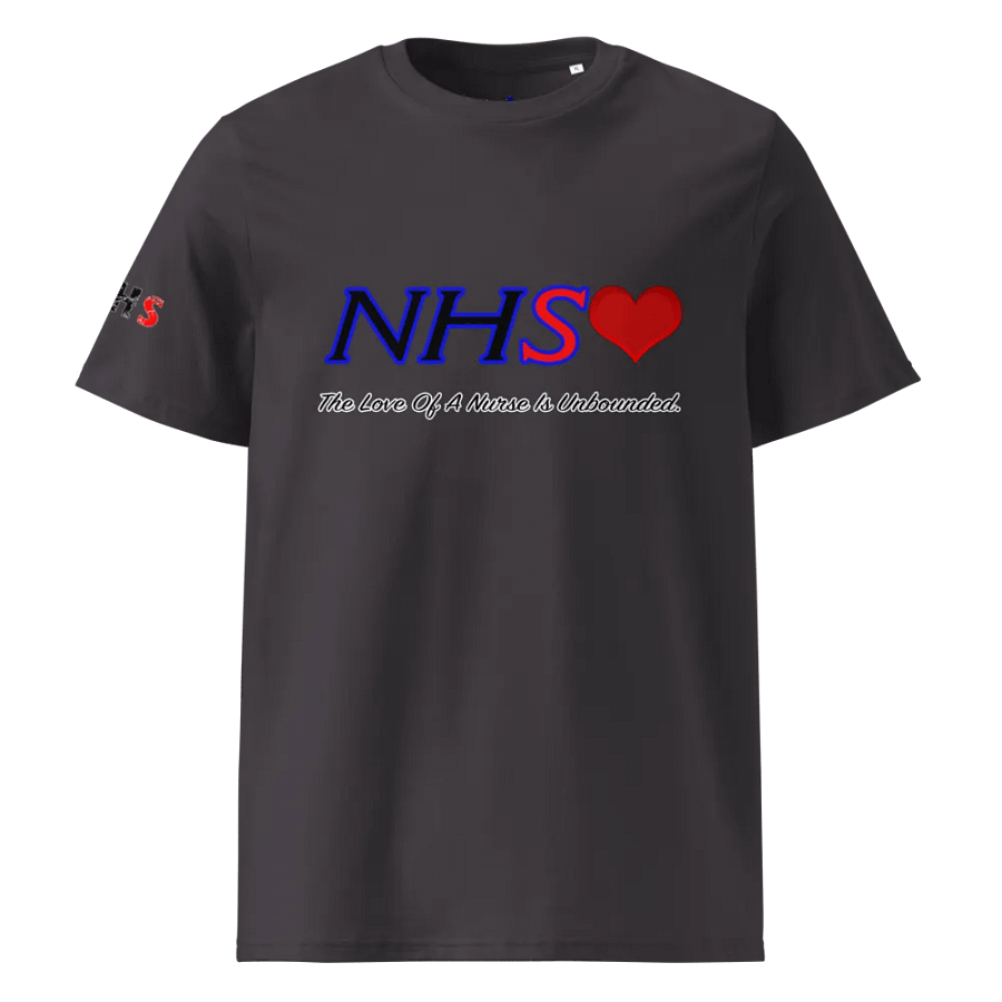 NHS Heart Shirt, Unbounded Nurse Love, NHS Apparel Love, Nurse Heart Tee, Love For NHS Nurses product image (5)