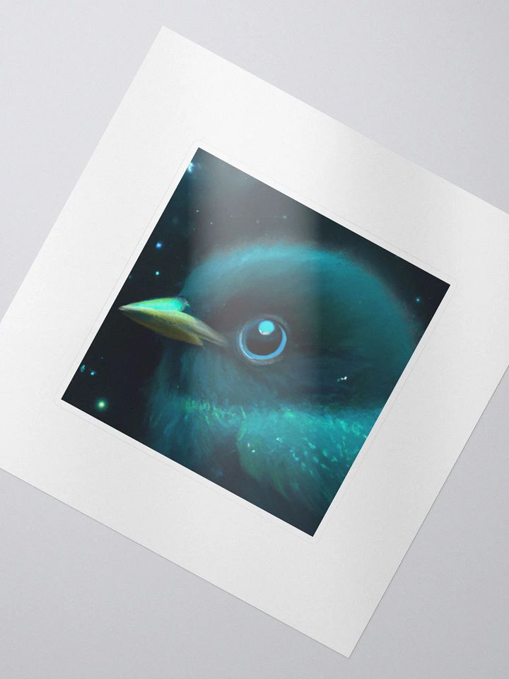 Cute Galactic Bird Alpha Sticker product image (2)