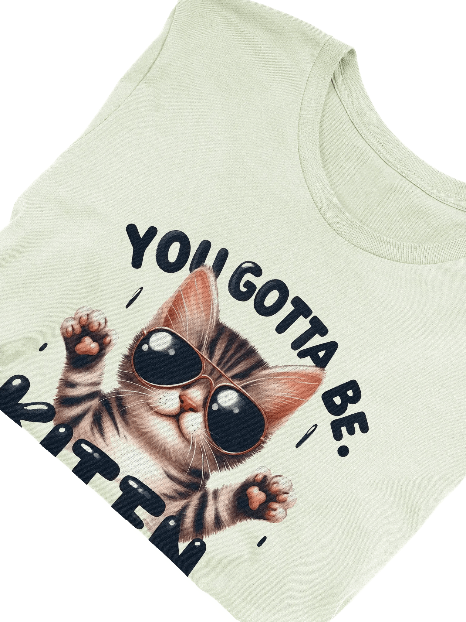 Pawsitively Playful Kitten T-Shirt product image (5)