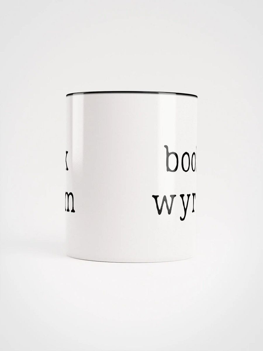 [book wyrm] mug (two-tone) product image (5)