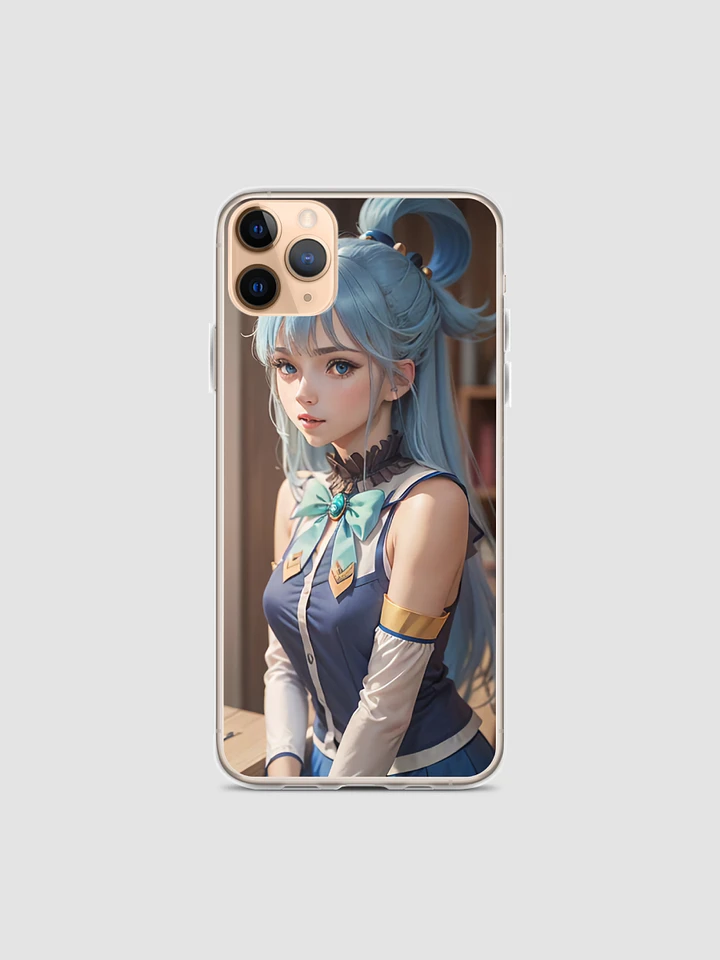 Goddess Aqua Inspired iPhone Case - Fits iPhone 7/8 to iPhone 15 Pro Max - Elegant Design, Durable Protection product image (1)