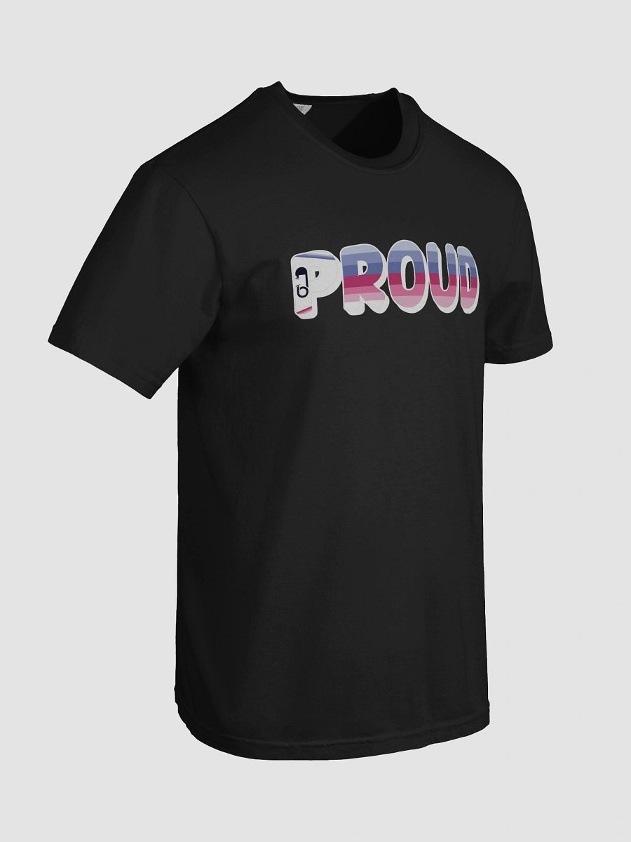 The 'PROUD ABDL' T-Shirt - Black product image (7)