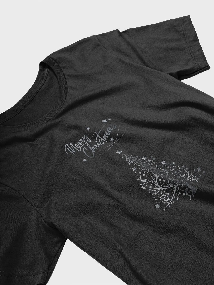 Silver Christmas Tree Merry Christmas T-Shirt - Silver product image (3)