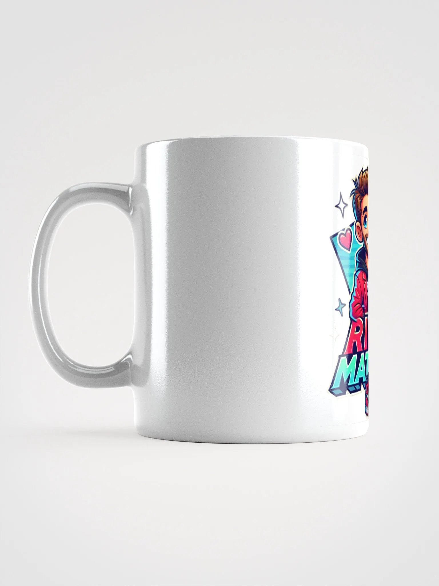 "Rifey Material" Mug White product image (6)