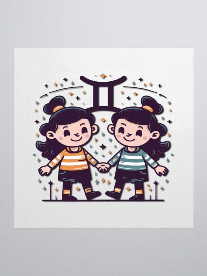 Gemini Twins Sticker product image (3)